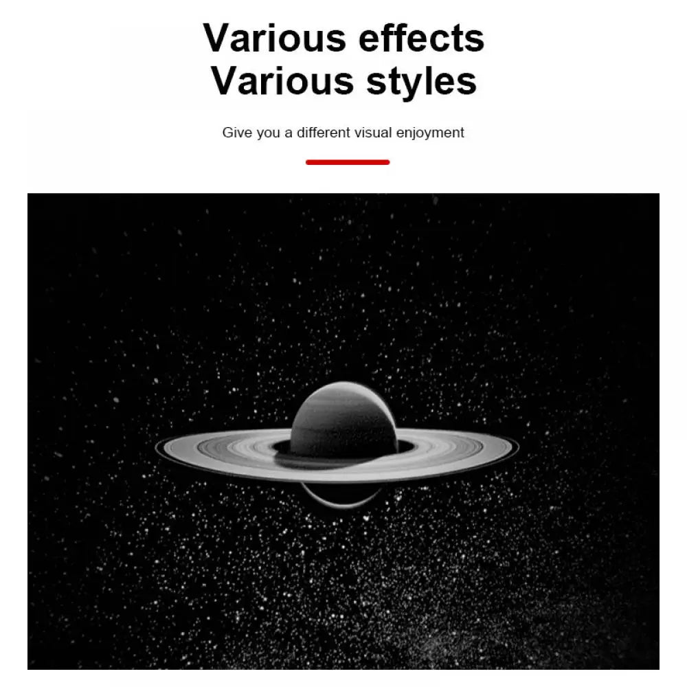 New Atmosphere Projection Car Ambient Light Large Range Projection Romantic Atmosphere Multiple Scenes Adjustable Focus Distance