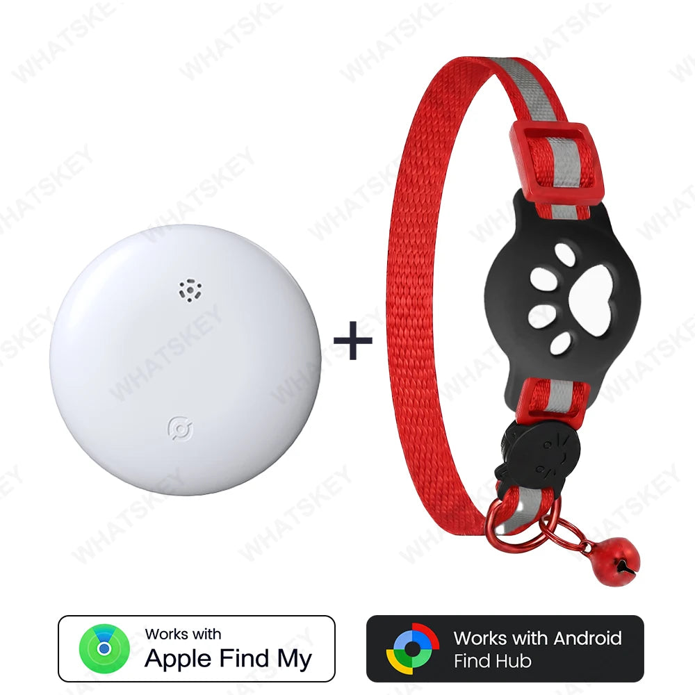 Adjustable Pet Collar Gps Tracker Google Find My Android Finder Location Tracker Kits Pet Supplies Cat Pet Electronic Devices