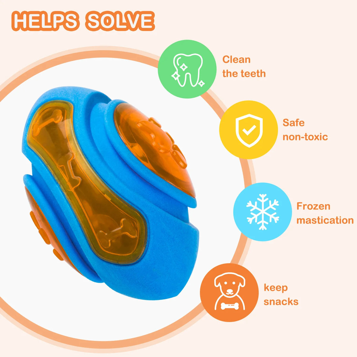 Floating Water Toy, Bite-Resistant Pet Ball for Dog Training, Dog Throwing Disc, Interactive Toy for Large
