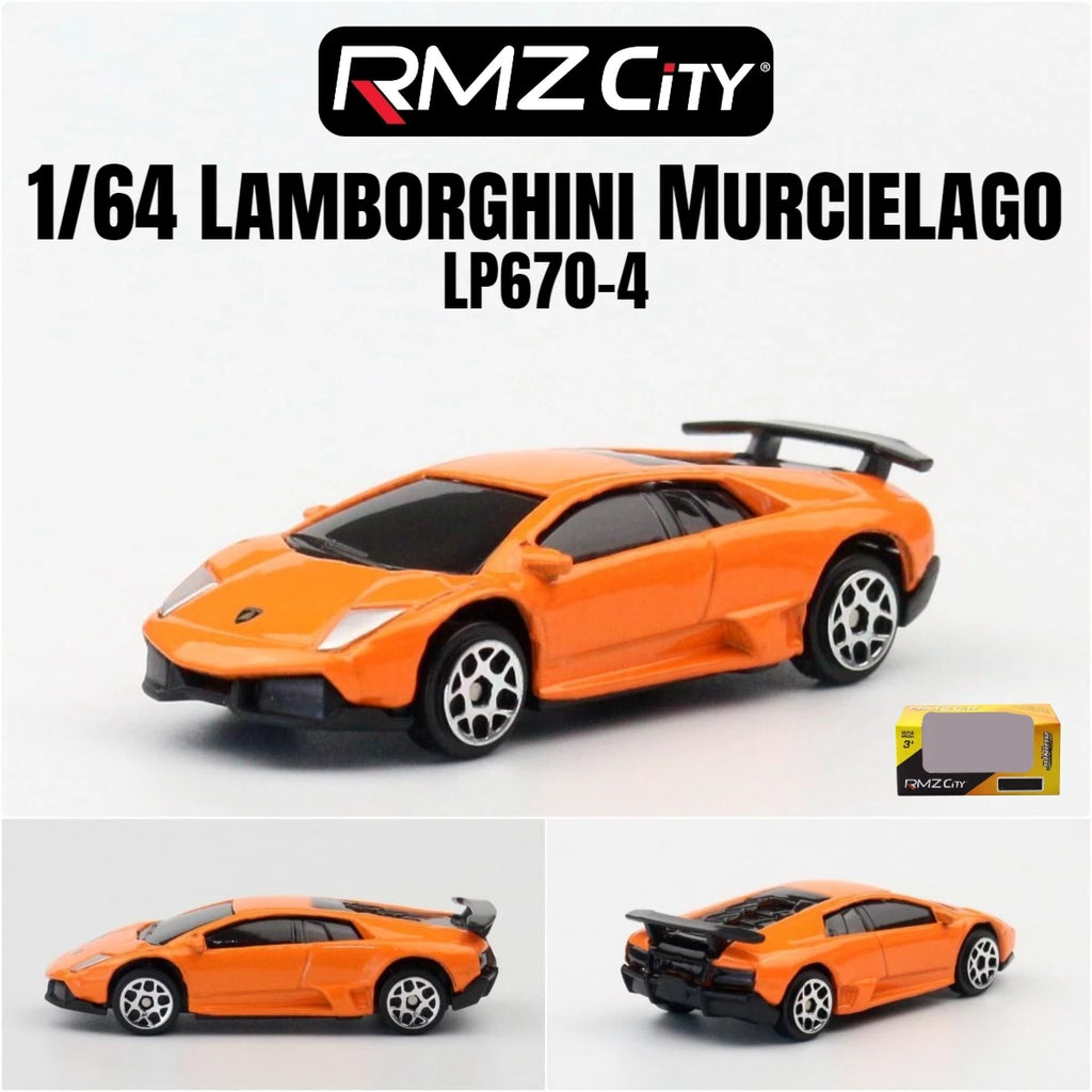 1/64 RMZ CiTY Diecast Toy Car Model Miniature 3-inch Free Wheels Collection Suitable for Hot Wheels Gift for Children Boys Kid