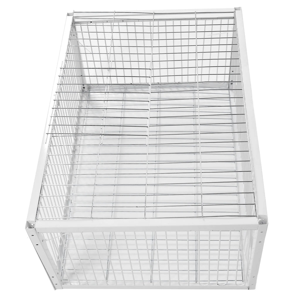Bird Trap Cage Single Way Entry Portable Escape Proof Bird Animal Trap Cage Easy Assembly Versatile High Strength for Garden