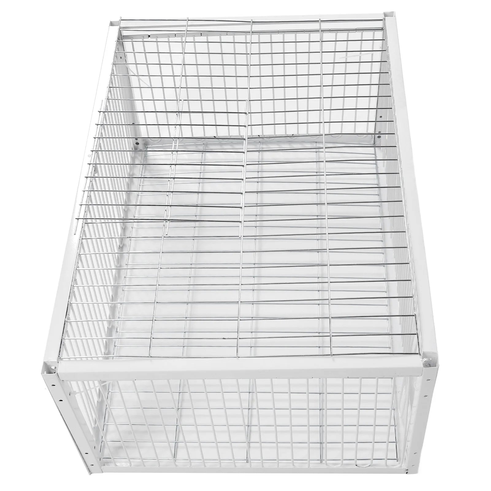 Bird Trap Cage Single Way Entry Portable Escape Proof Bird Animal Trap Cage Easy Assembly Versatile High Strength for Garden