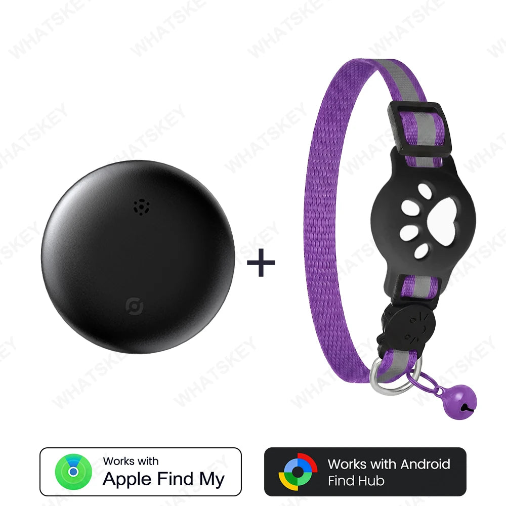 Adjustable Pet Collar Gps Tracker Google Find My Android Finder Location Tracker Kits Pet Supplies Cat Pet Electronic Devices