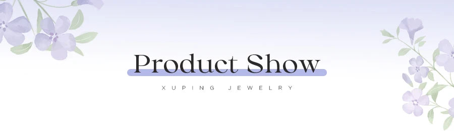 Xuping Jewelry Fashion Hot Sale Promotion Charm Gold Color Plated Mixed Rings Earrings Crystal Jewelry Necklace Pendants Box