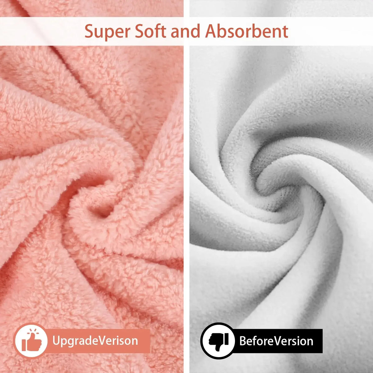 Pet Bathrobe for Dogs and Cats Super Absorbent Pet Dog Bath Towel Hooded Coat Adjustable Collar and Belly StrapXS To L