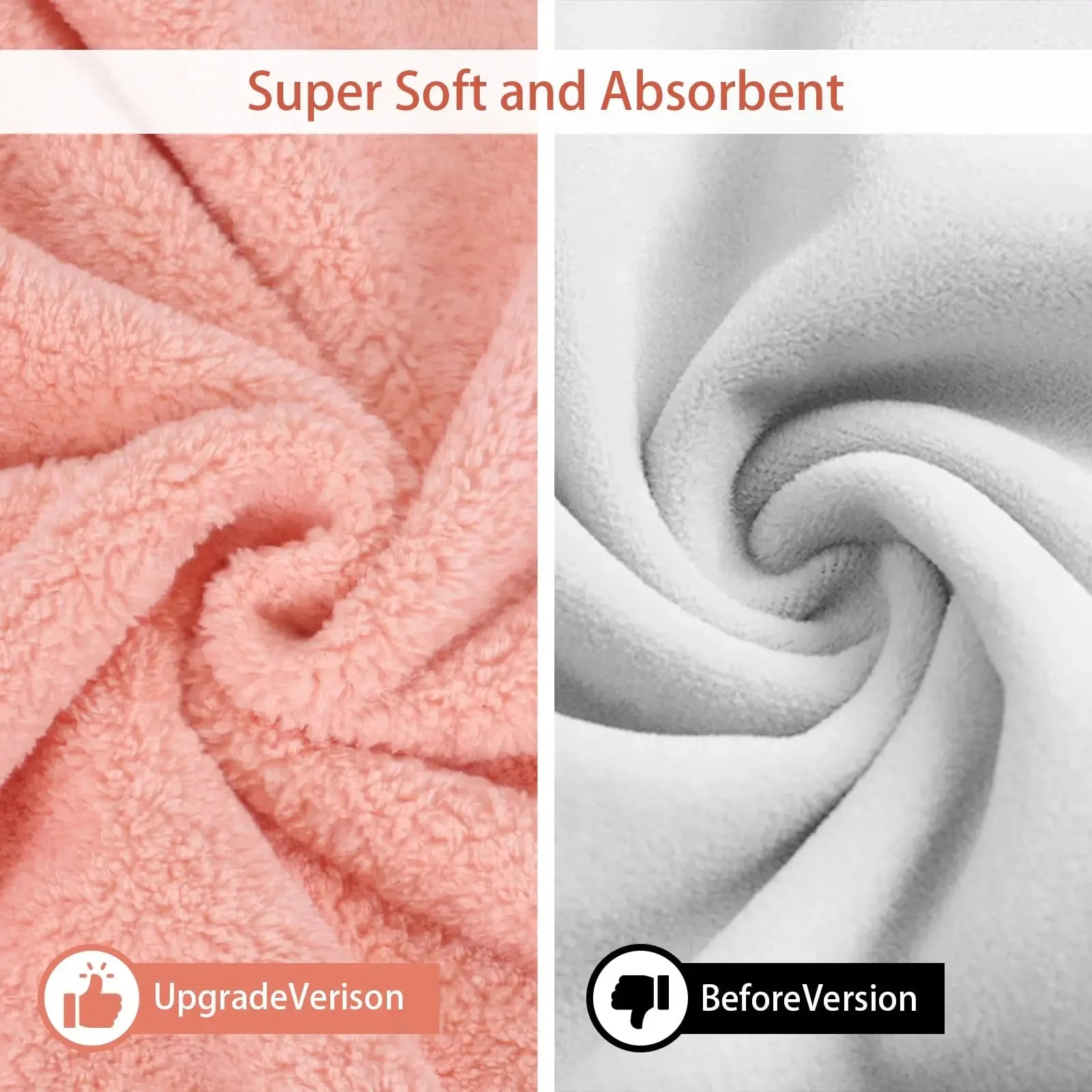 Pet Bathrobe for Dogs and Cats Super Absorbent Pet Dog Bath Towel Hooded Coat Adjustable Collar and Belly StrapXS To L