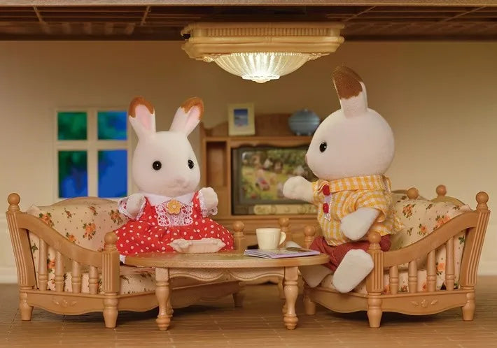 The new Japanese Sylvanian Families play house toy doll animal mini Kawaii Cute Doll Model Kids Toys Birthday Gifts For Girl