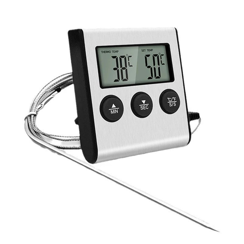 Digital Meat Thermometer Stainless Waterproof Touch Heat Gauge For Meat Thermometre Probe Kitchen Cooking BBQ Grill Thermometer