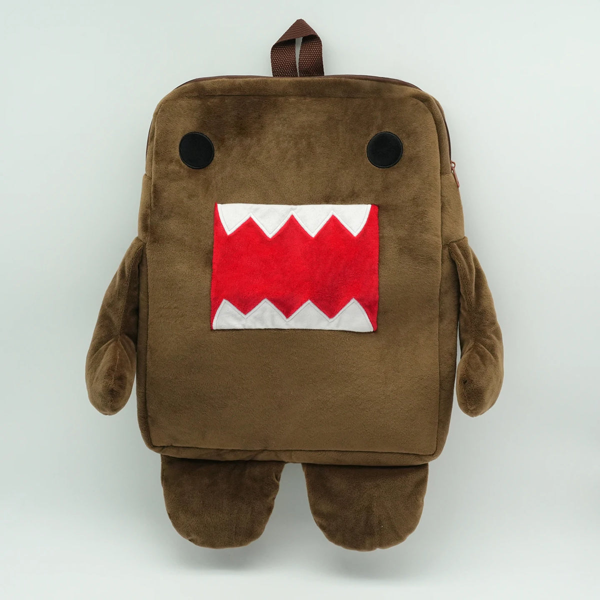 1/5/8pcs Kawaii Domo-kun Plush Bag Cute Brown Stuffed Backpack Cartoon Domo Kun Stuffed Bag Birthday Gifts Wholesale