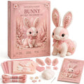 Pink Forest Friends DIY Patchwork Collection, All-Inclusive Sewing Kit to Make Cute Woodland Animals, Household Hobby Decor Gift