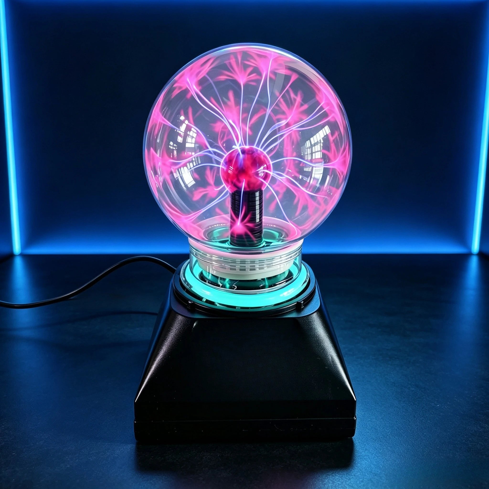 Magic Plasma Ball Lamp Touch Glass LED Night Light Atmosphere Lights Christmas Party Bedroom Decor Kids Birthday Gift Toy