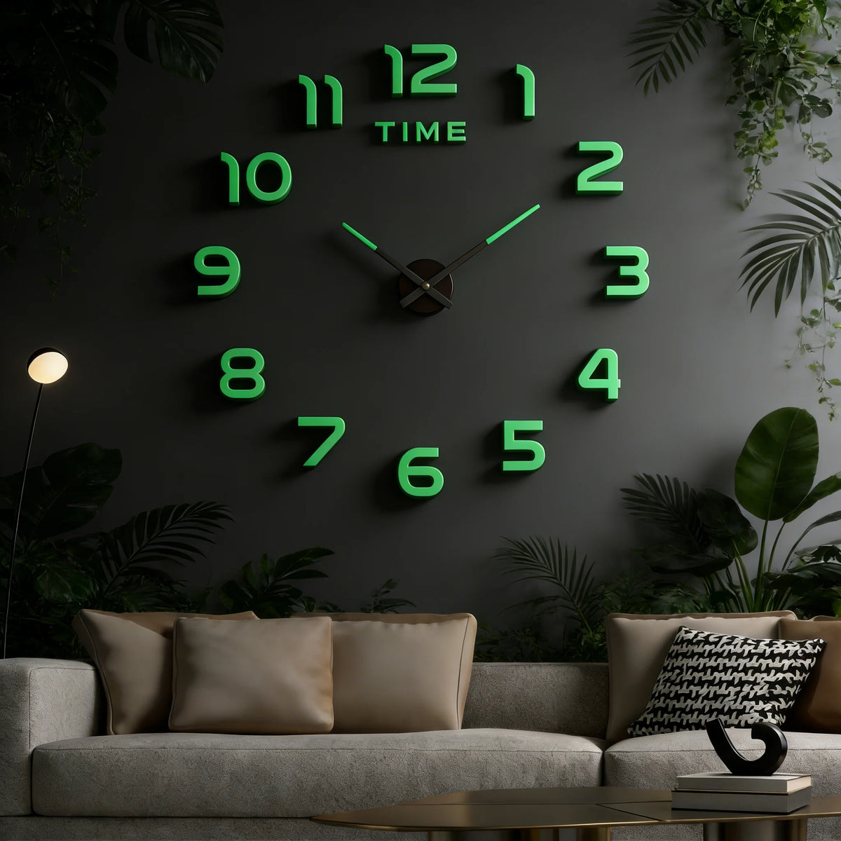 2026 Modern Design Large Wall Clock 3D DIY Quartz Clocks Fashion Watches Acrylic Mirror Stickers Living Room Home Decor Horloge