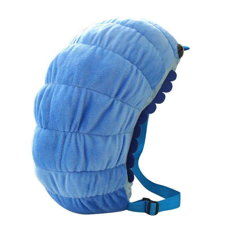 40cm Pill-bug Plush Backpack Cartoon Cute  Plush Toy Soft Stuffed Animal Shoulder Bag for Kids Girls Birthday Gifts