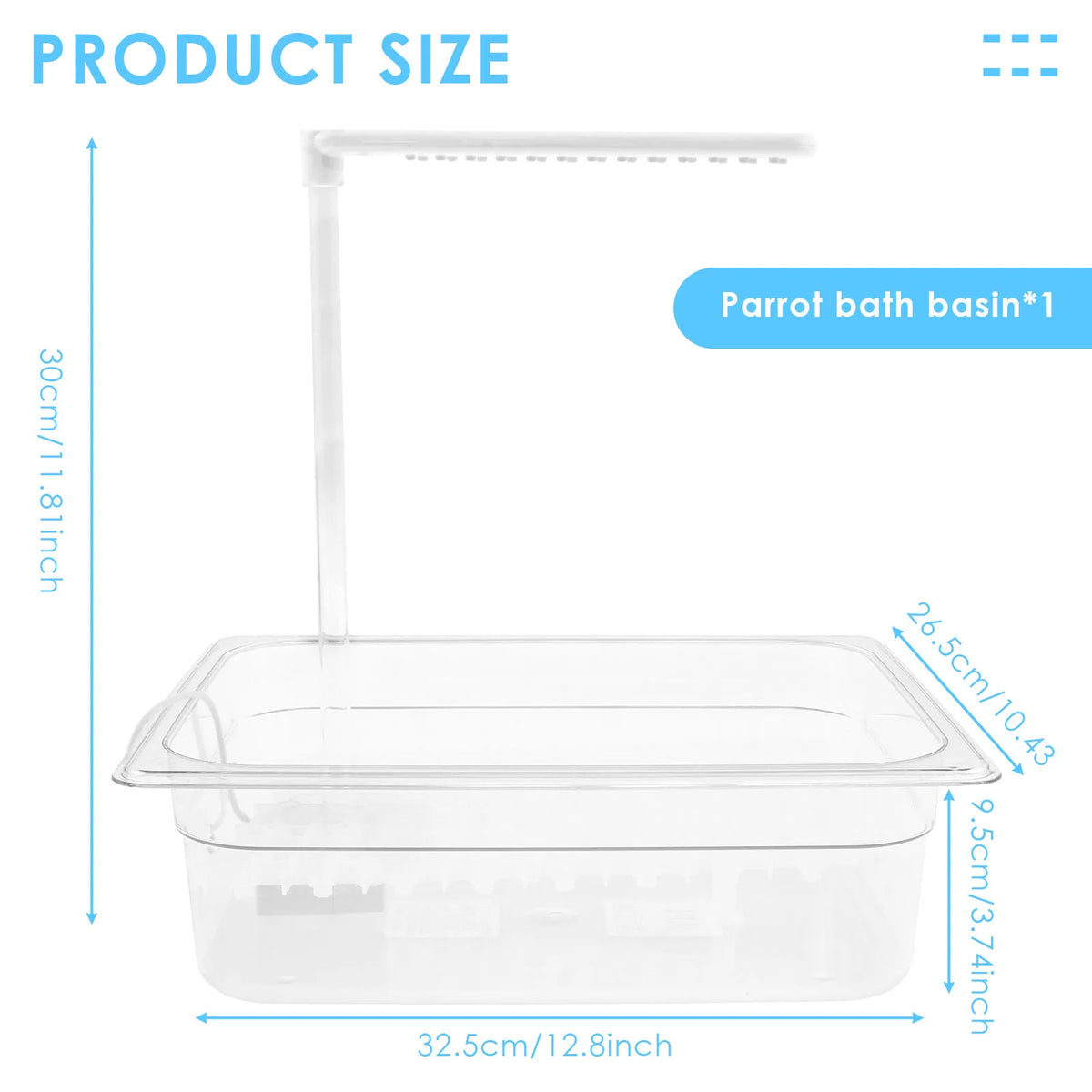 Parrot Automatic Shower Pet Bird Bath Cage Basin USB Electric Circulating Water Bird Bathtub for Lovebird Cockatiel Birds Toy