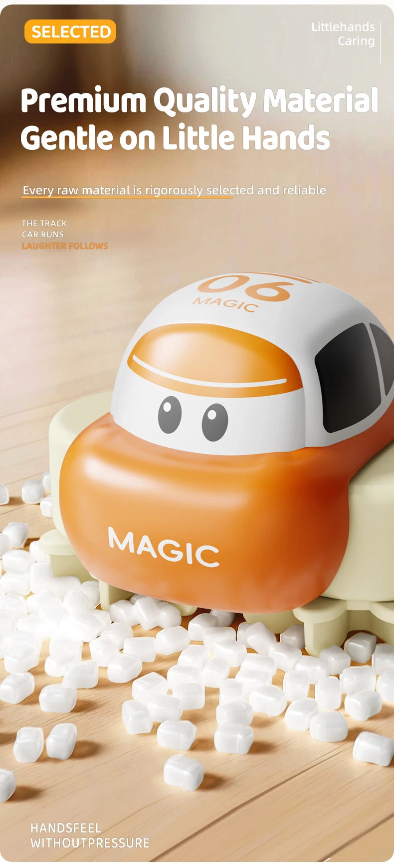 DIY Assemble Variable Track Toy Car, Educational Electric Mini Car with Crystal Mud Track, Magical Dream Changeable Track Toys