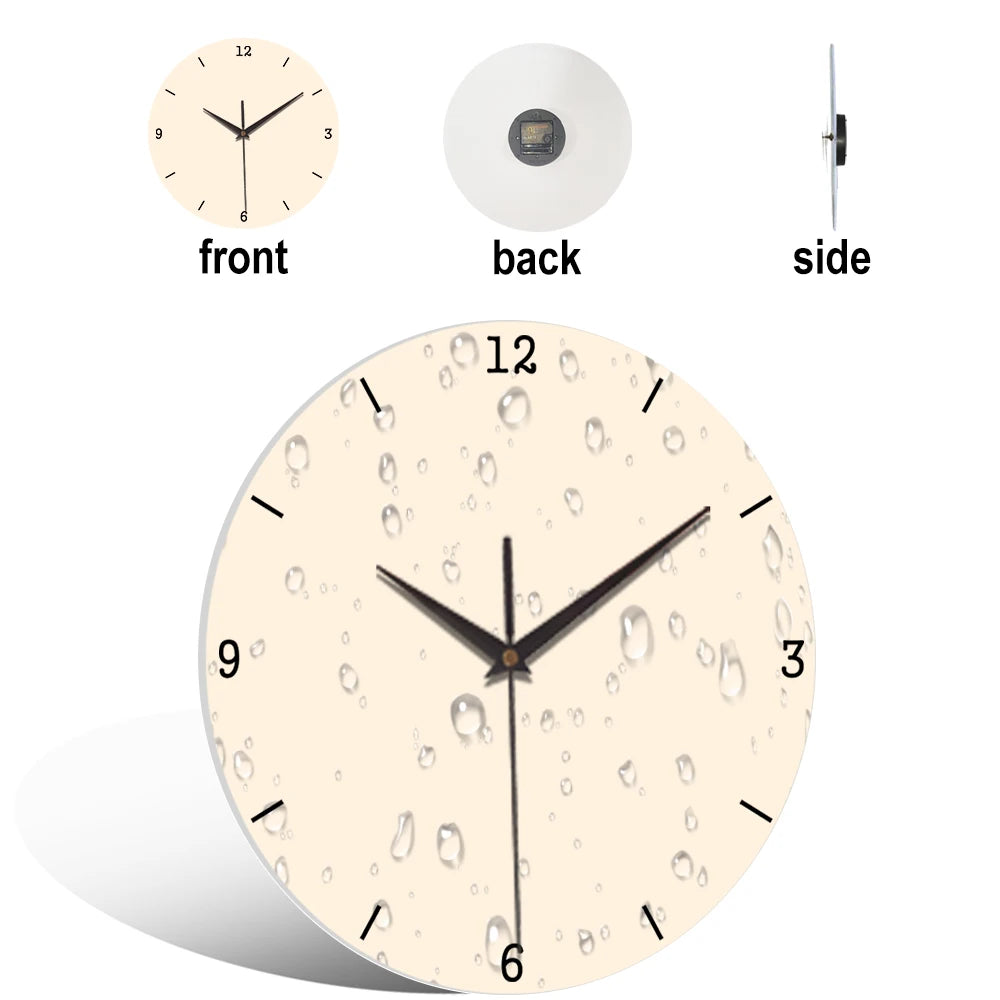Send Photos Custom Art Clock Art Wall Clock Home Fashion Decoration Silent Quartz Clock Family  Gift 12 "- 14"
