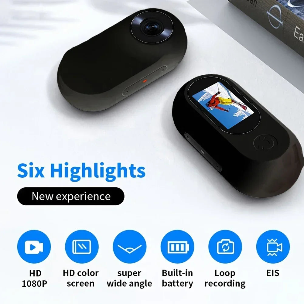 HD 1080P Pet Camera Collar No WiFi Needed, Video Recording Dog & Cat Tracker Collar, Ideal Birthday Gift for Active Pets