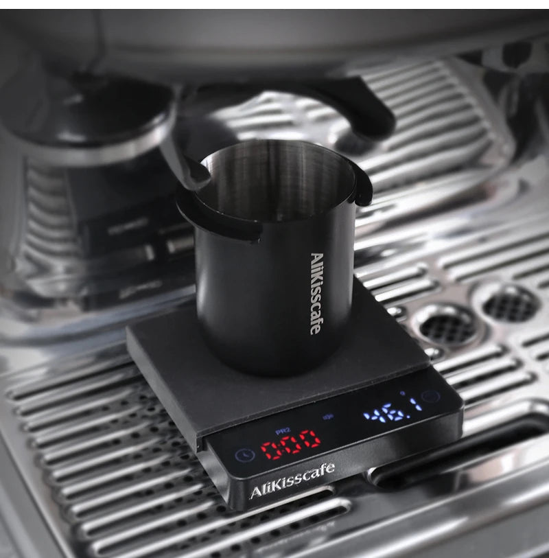 AliKisscafe Espresso Digital Scale With Timer Usb 3kg Electronic Precision Portable Barista Tool Kitchen Home Coffee Accessories