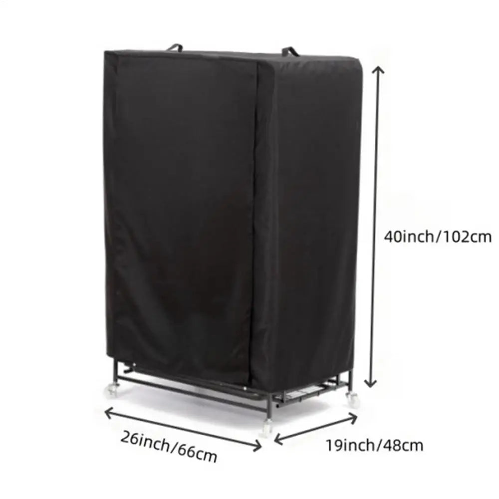 Breathable Blackout Bird Cage Cover Washable Waterproof Cover  Nighttime Cage Cover for Sleep, Parrot Cockatiel Parakeet