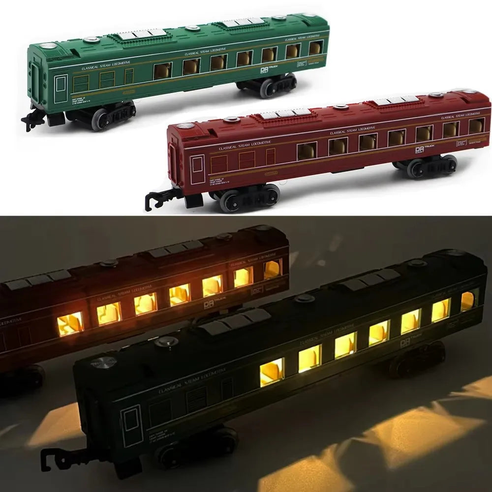 3cm Width wheel Train Track Cargo Car Carriage Wagon Model Guage Accessories DIY Toy Classic Electric Trains Rail King Trian Set