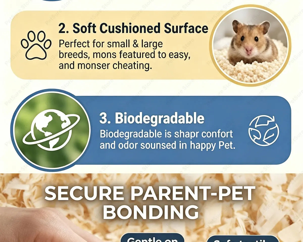 New Hamster Rat Mouse Wood Chips Beddingfor Guinea Pigs Rabbits Chinchillas  Natural Poplar Bedding Low Dust Cage House Filler