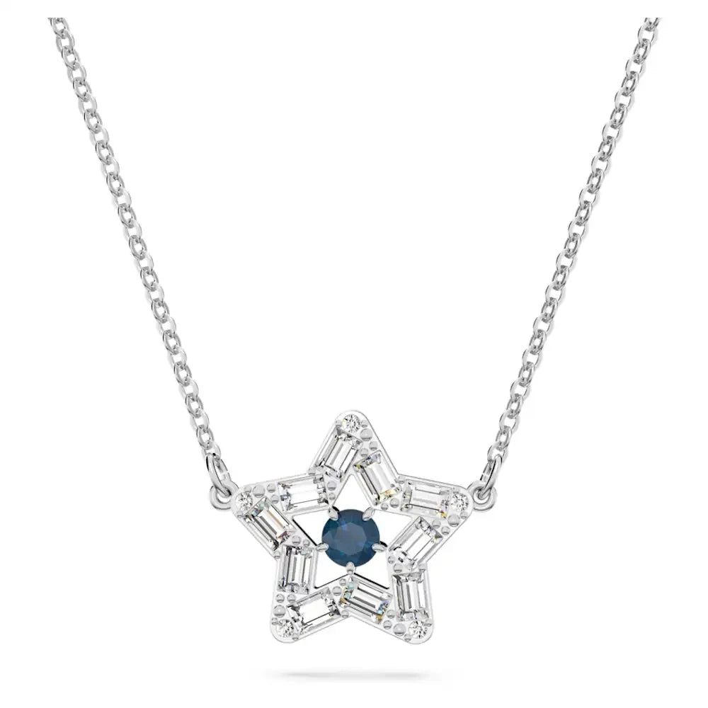 2026 New High-Quality Colorful Candy Butterfly Crystal Star Dancing Heart Double-Layer Simple Necklace - Valentine's Day Gift