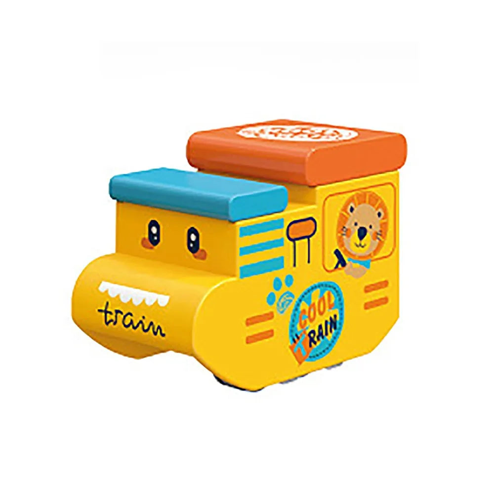 Plastic Magnetic Tracks Train Anti-gravity Intelligent Toy Railway Track Toys Smooth Steady Driving Magnetic Train Diecast Toy