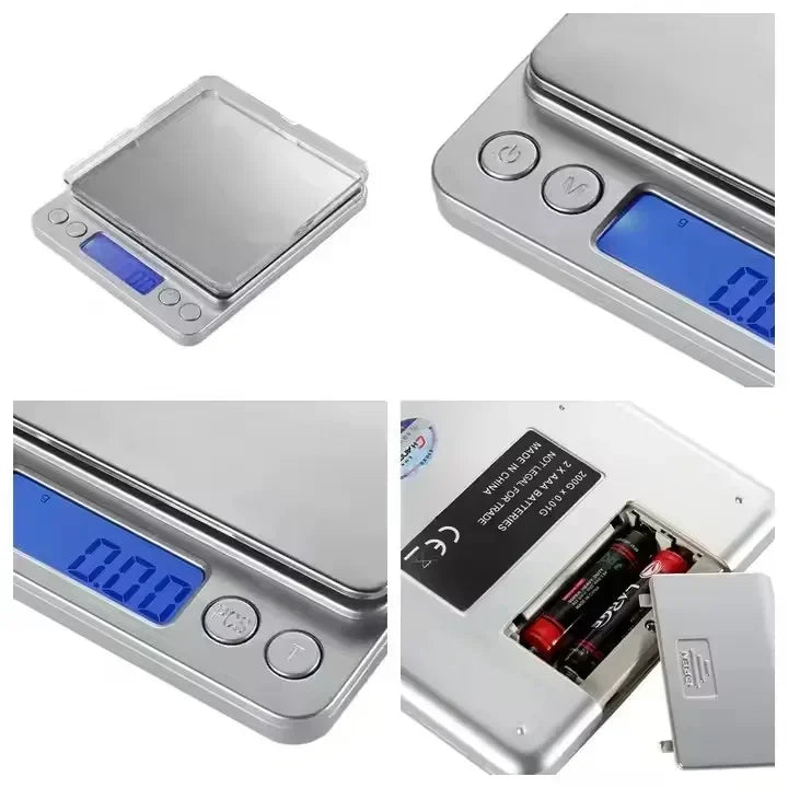 USB LCD Digital Jewelry 0.01g Mini Scale Smart Precision Electronic Pocket Portable Kitchen Food Scale Gram Weight Balance Scale