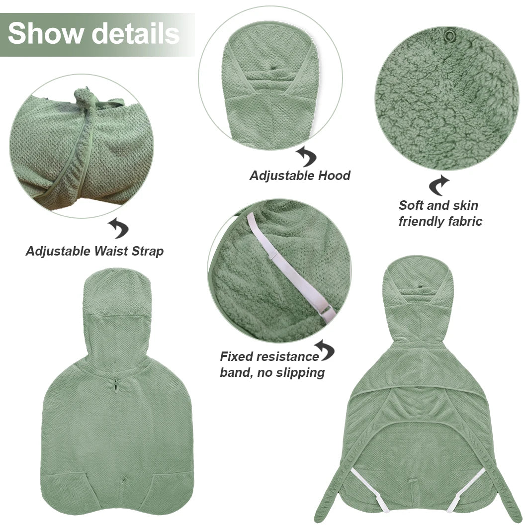 New Dog Bathrobe Absorbent Pet Quick Drying Bath Towel Dog Bath Towel Large Small Dogs Clean Absorbent Bathrobe Dog Pet Products