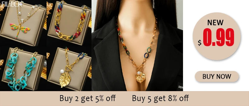 EILIECK 316L Stainless Steel Gold Color Hollow Ball Beads Pendant Necklace For Women Non-fading Choker Jewelry Girls Gifts Party
