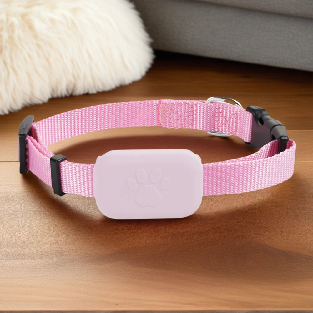 Pet GPS Tracker with Adjustable Collar Dog Tracker Smart Pet Locator for Dogs & Cats