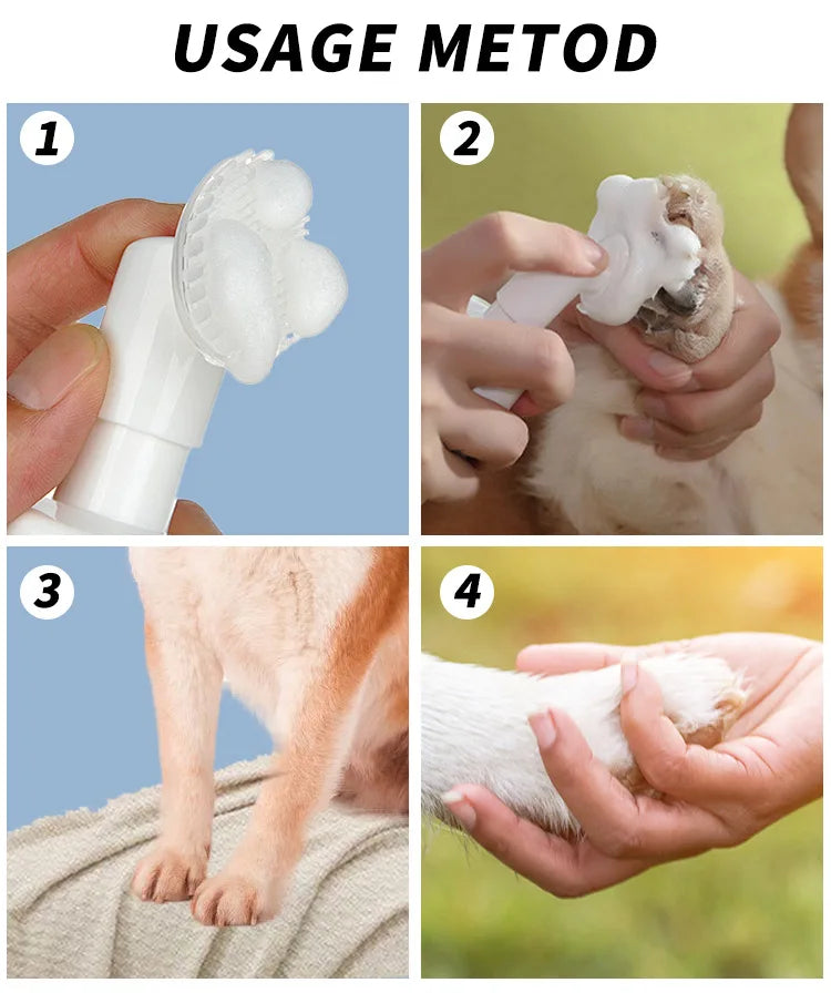 Pet Cleaning Kit for Dogs Cats No Rinse Wipes Set Eye Ear Teeth Paw Cleaner Deodorant Spray Drops All in One Pet Care Supplies