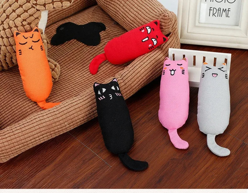 Pet newest plush toy cat toy rustling sound cat toy cat products toy kitten teeth grinding toys resistant to bite
