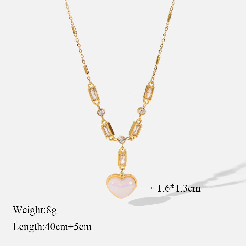 EILIECK 316L Stainless Steel Gold Color Hollow Ball Beads Pendant Necklace For Women Non-fading Choker Jewelry Girls Gifts Party