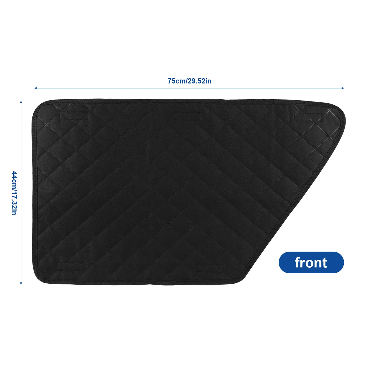 2Pcs Oxford Waterproof Car Door Cover Dog Pet Anti-Scratch Car Interior Cover Washable Car Door Protect Mats for Car Truck & SUV
