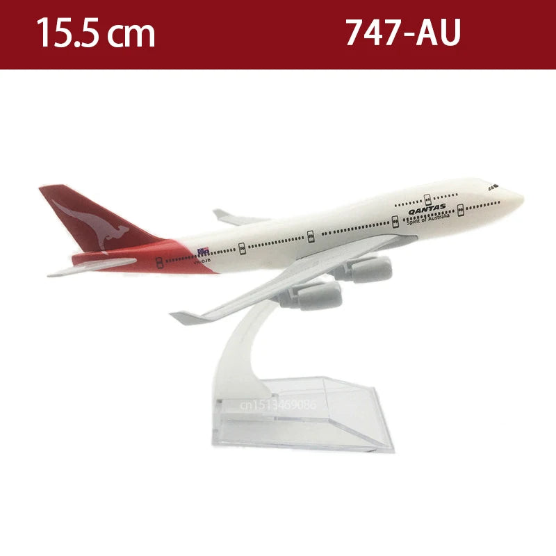 15CM 6inch Diecast Alloy 747 British Malaysia Airways B747 Airlines For Collection Friend Gift