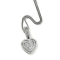THE BLING KING Baguette CZ Small Heart Shaped Pendant Necklace For Women Iced Out 5A+ Cubic Zironia Lovely Jewelry Birthday Gift