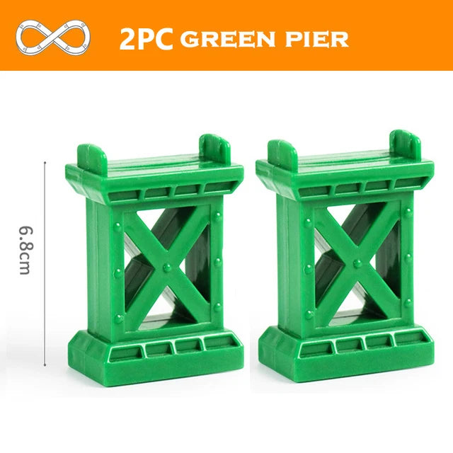 Wooden Train Track Racing Railway Toys All Kinds Wooden Track Accessories Fit for Biro Wood Tracks Toys for Children Gift