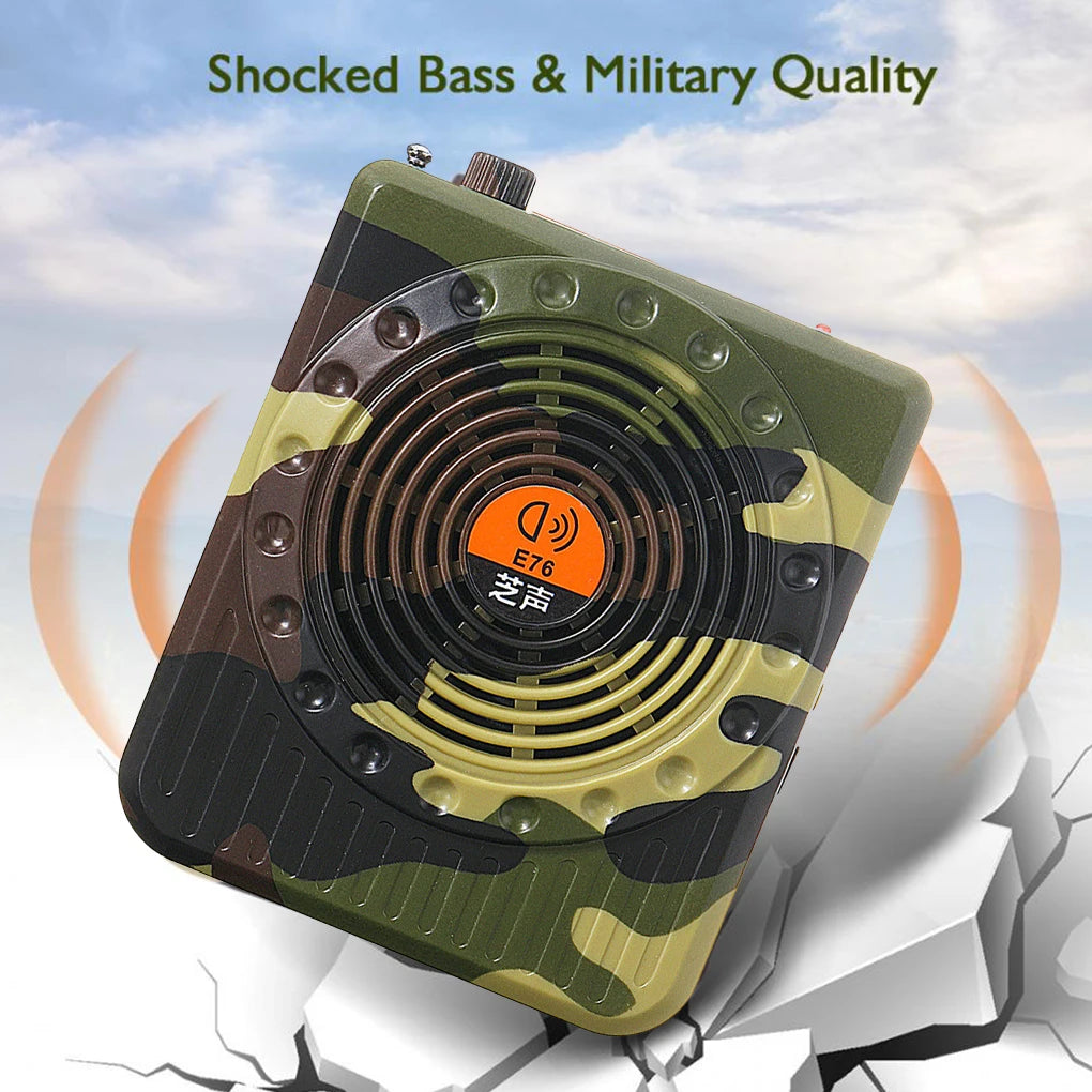 Portable Rechargeable Remote Control Amplifier Universal Outdoor Hunting Sound Amplifiers Hunt Accessory Sound Devices
