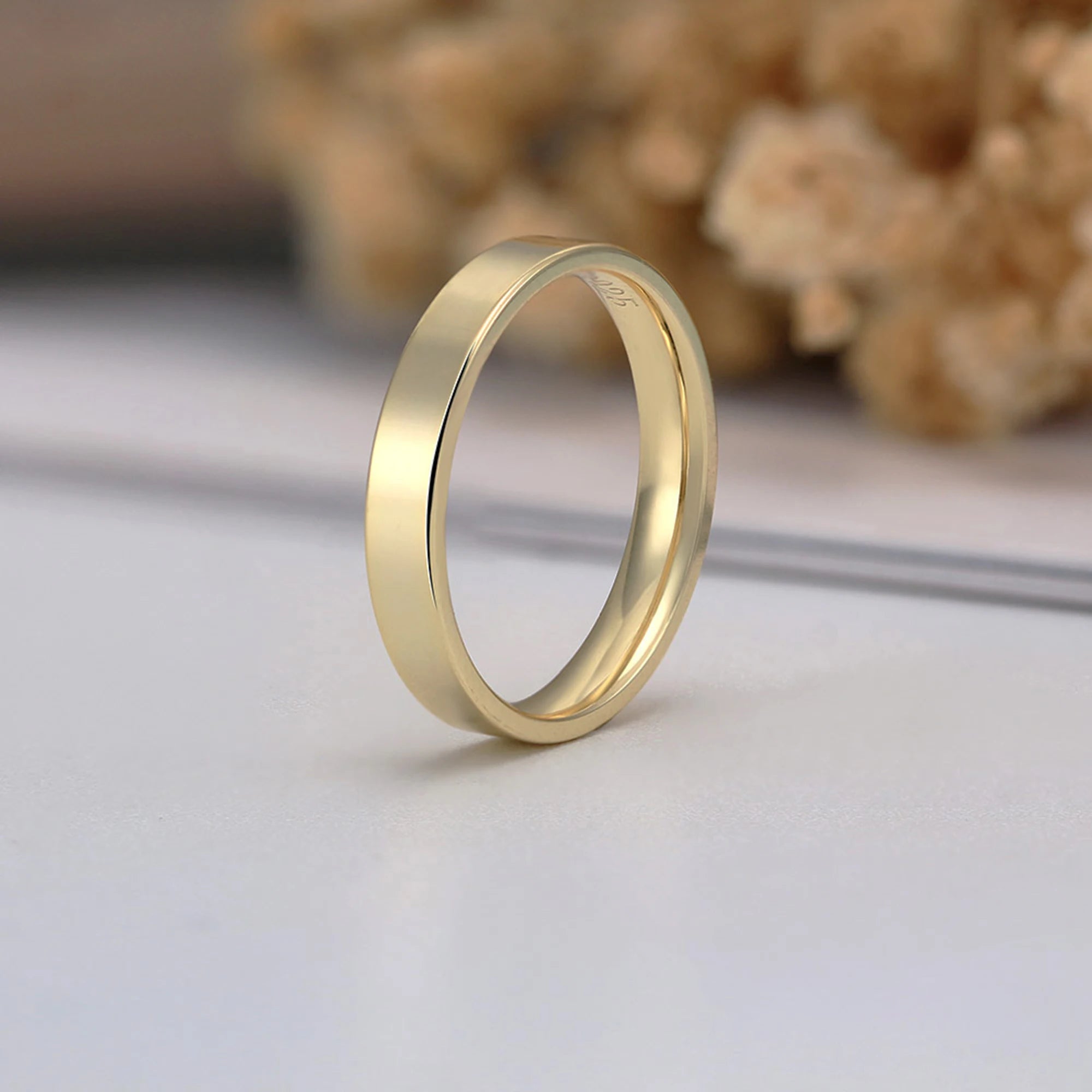 Effie Queen Fashion 925 Sterling Silver Ring Perfect Polished Simple Design Unisex Jewelry Propose Wedding Jewelry Gift APR33
