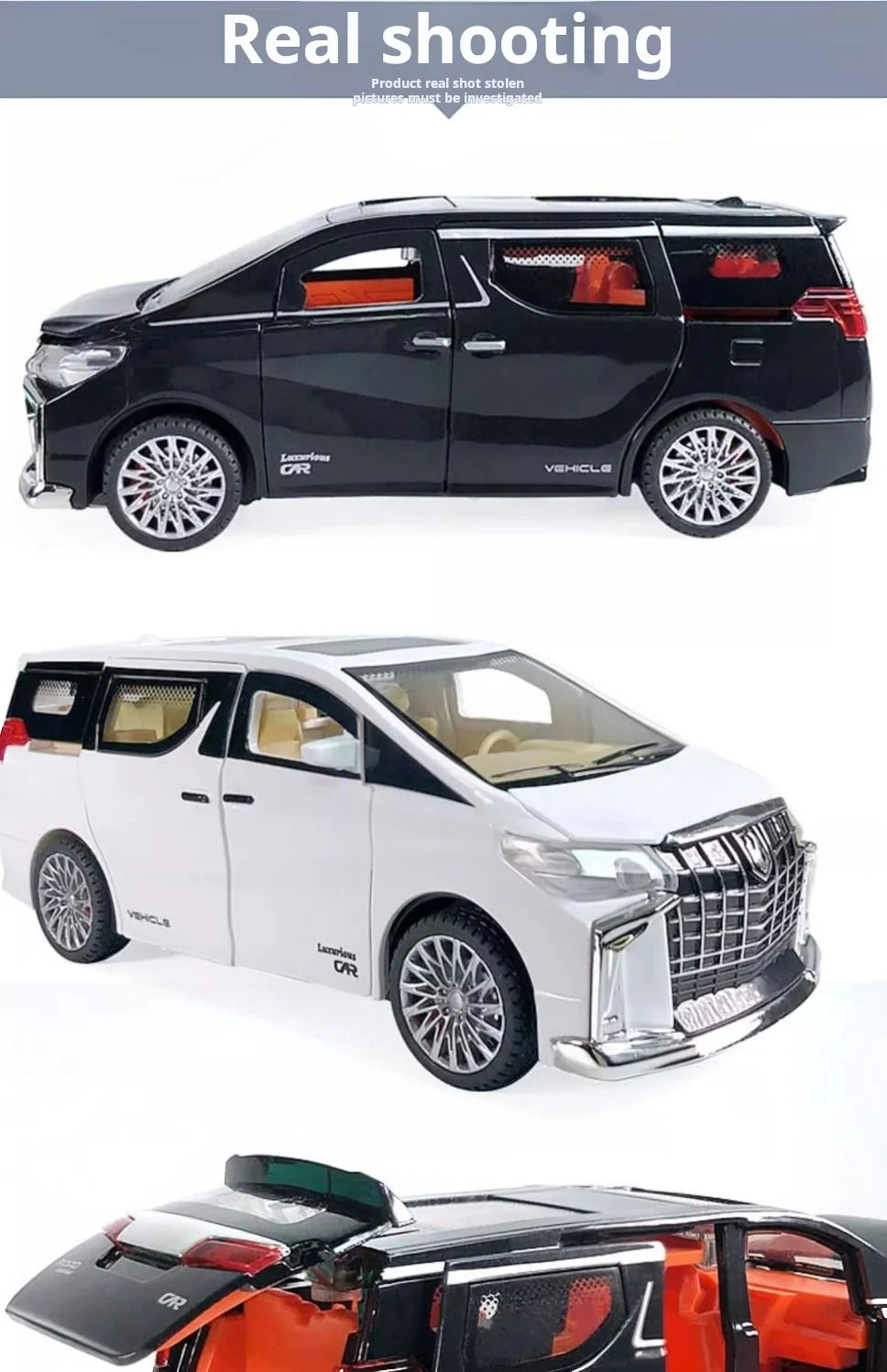Children's Inertia Pull back Car Toy with Lighting Sound Simulation Commercial Car Model Boy Gift Toy Car Kids Holiday Gift