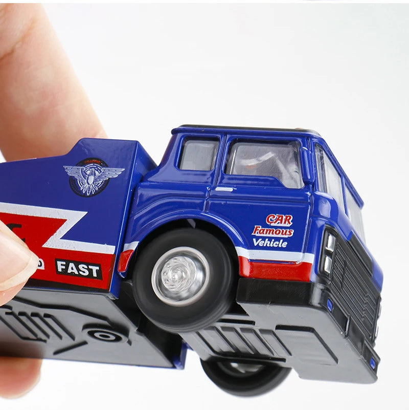 1:64 Scania Container Truck American Container Truck Alloy Diecast Model Car Home Decoration Ornaments Collections Hobby Holiday