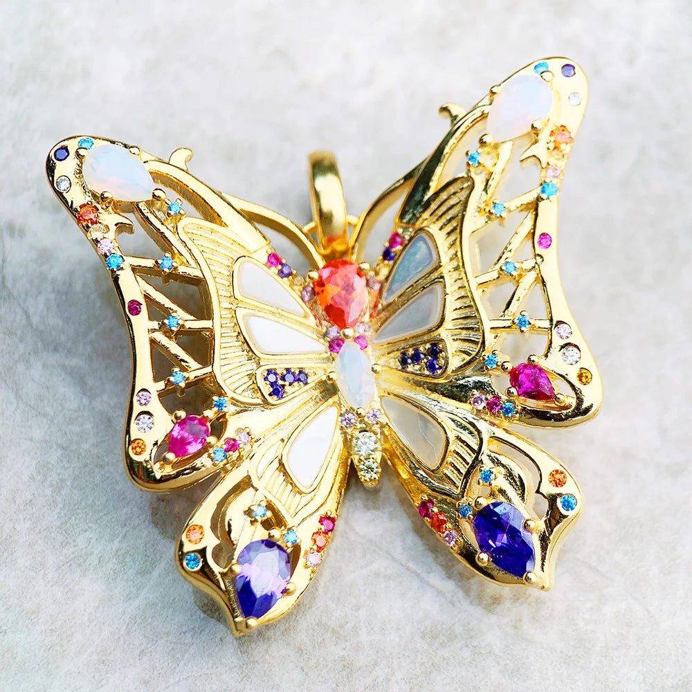 Pendant Pomegranate Tree Flower Bird Butterfly Dragonfly Cat Koala Brand New Jewelry Europe 925 Sterling Silver Gift For Woman