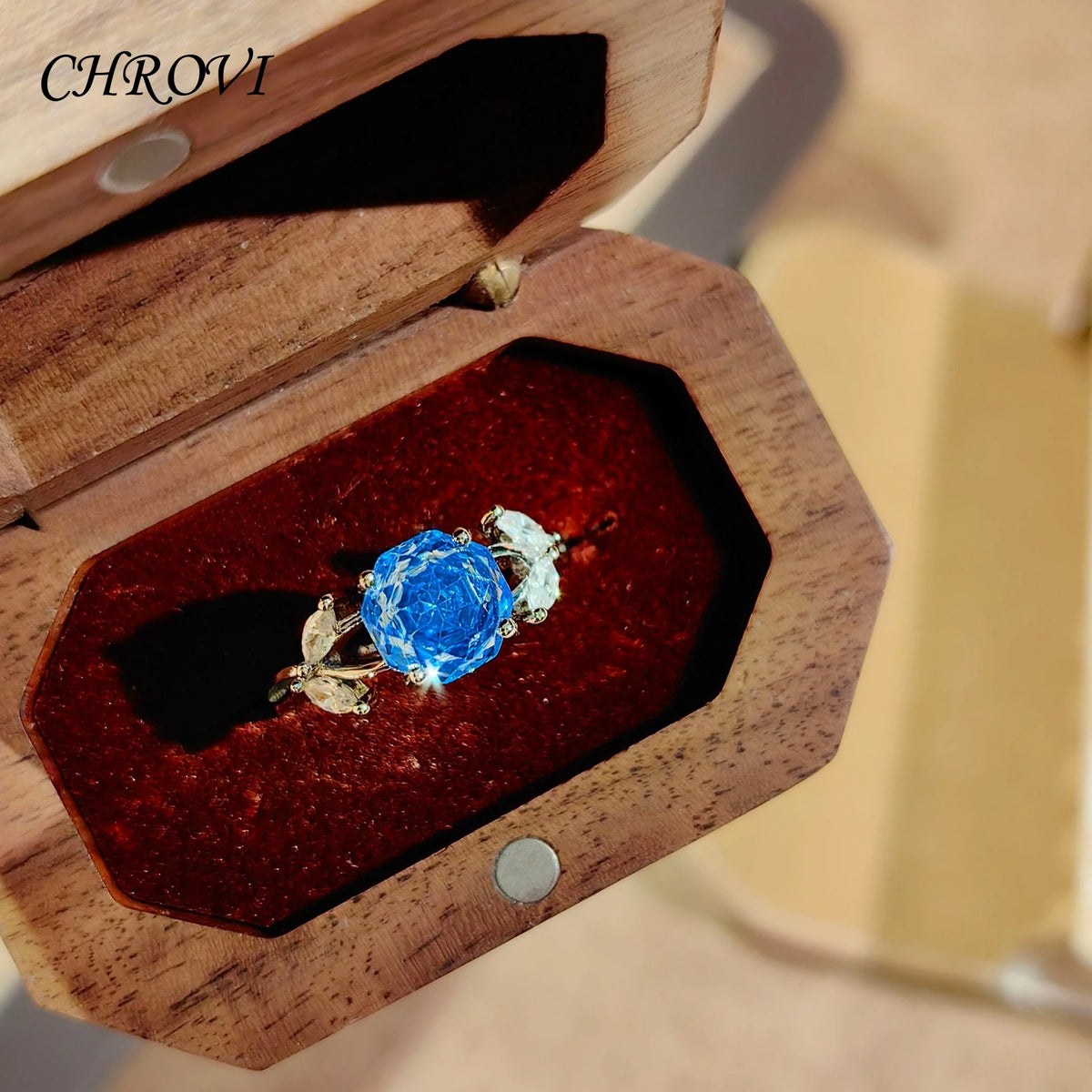925 Sterling Silver Octagonal Millennium Rose Cut Necklace Pendant Diamond Stud Earrings Colorful Ring for Women Jewelry