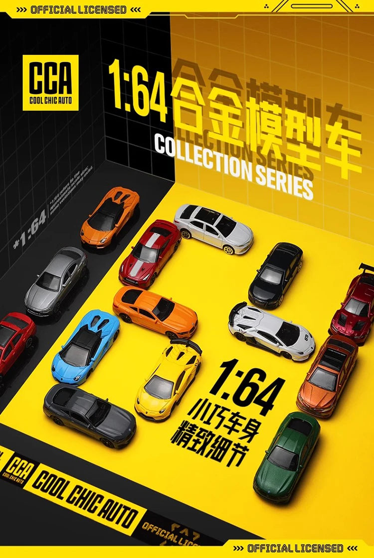 CCA 1:64 BMW M4 Z4 M850I M4 GT3 Exquisite Hanging Model Classic Car Static Car Model Alloy Die-Casting Car Model Collection Gift