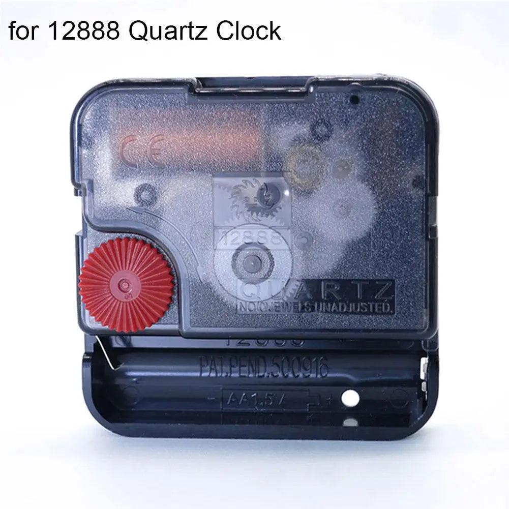 Silent Sun Quartz Clock Movement 12888 DIY Wall Clock Young Town Quartz Clockwork Sweep Seconds Central Movement Quartz Parts
