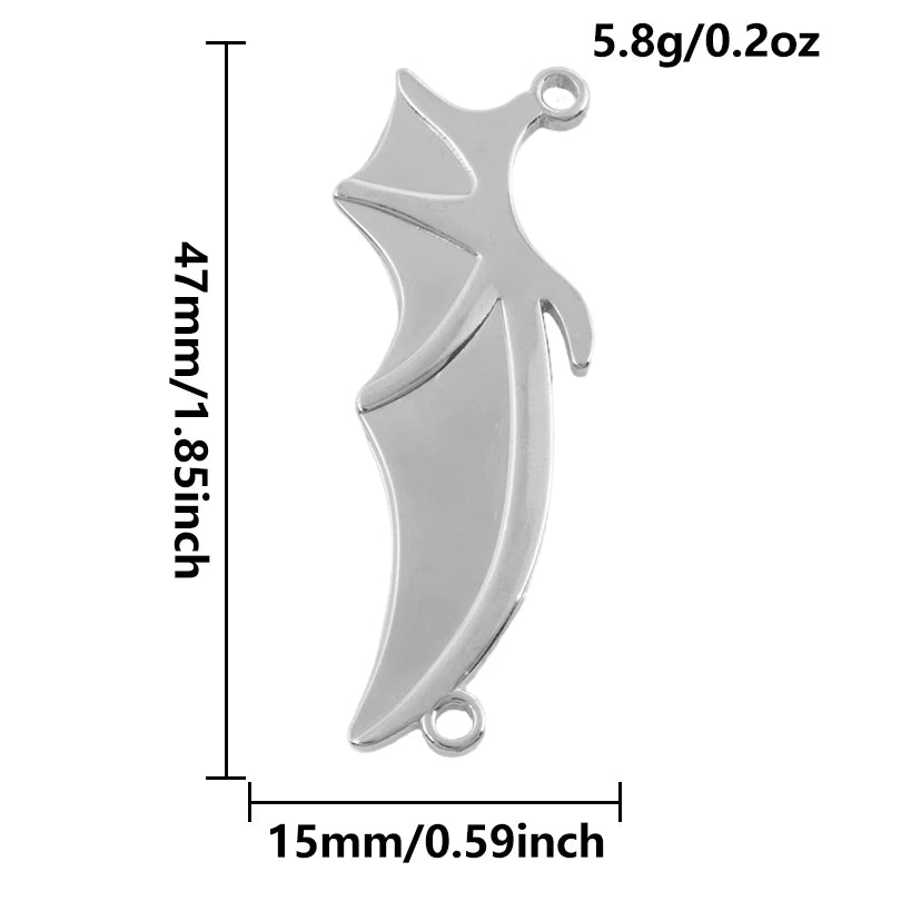 5pcs Stainless Steel Bee Spider Cicada Butterfly Dragonfly Flower Tree Grass Pendants Insects Charms Jewelry Making Accessories