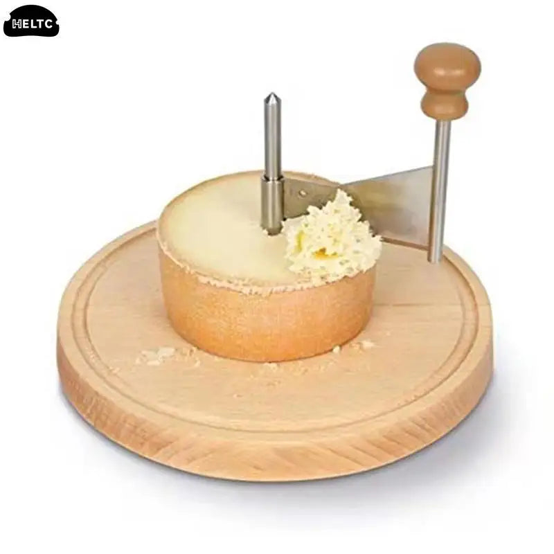 NEW Cheese Cheese Cutting Wooden Rotary Shaver Manual Kitchen Baking Chocolate Chip Scraper Flower Cutter Cheese Shredder