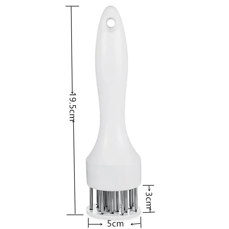 304 Stainless Steel Loose Meat Needle Meat Tenderizer Household Quick Insert Beef Artifact Loose Meat Hammer Steak Kitchen Tool