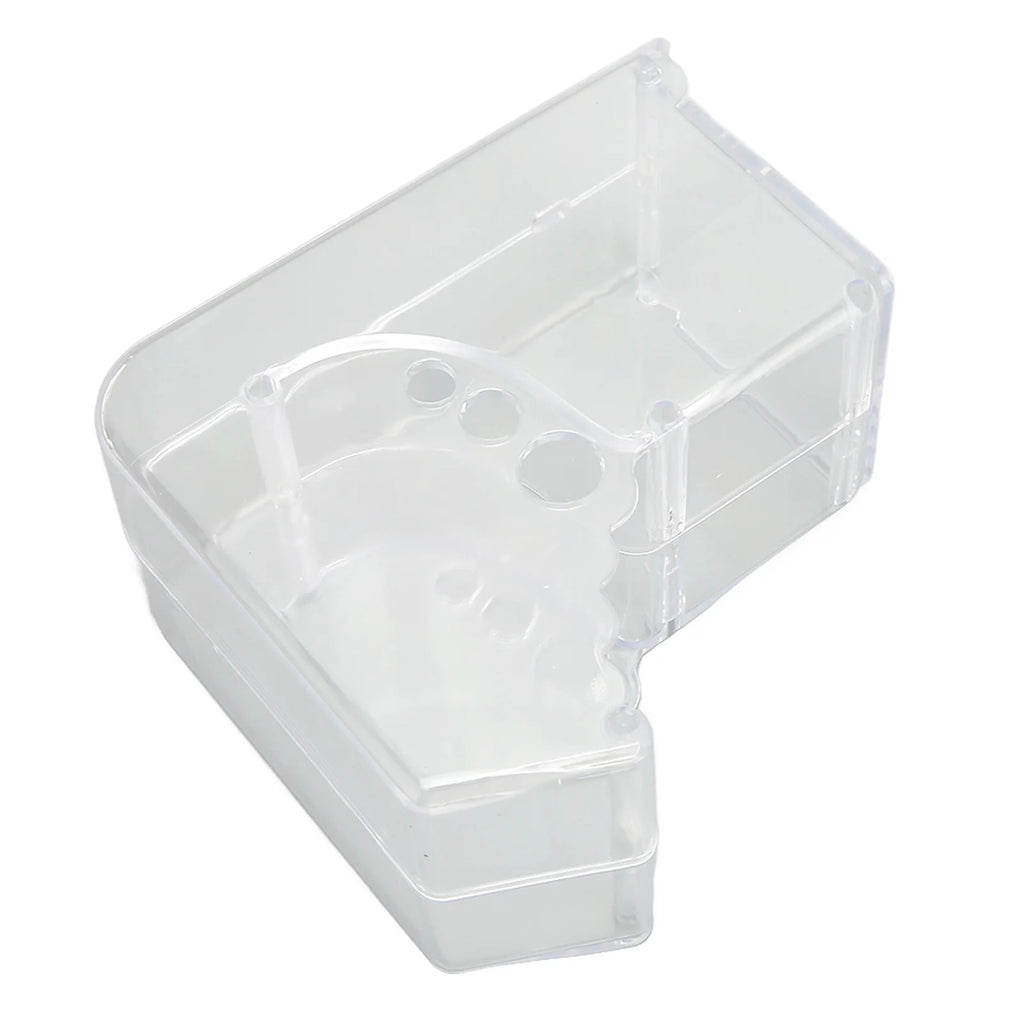 Hamster Food Feeder Automatic Transparent Large Capacity Acrylic Small Animal Food Dispenser for Guinea Pig Bird Rabbit